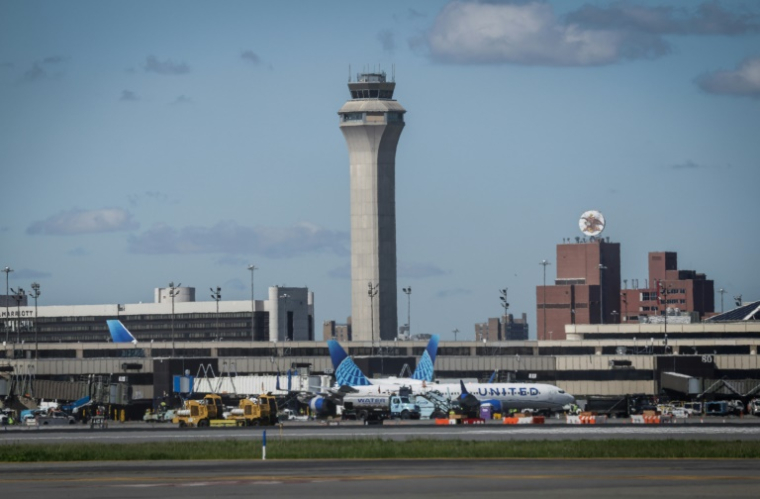 L'aéroport Newark Liberty International Airport (New Jersey), le 7 mai 2025 ( AFP / kena betancur )