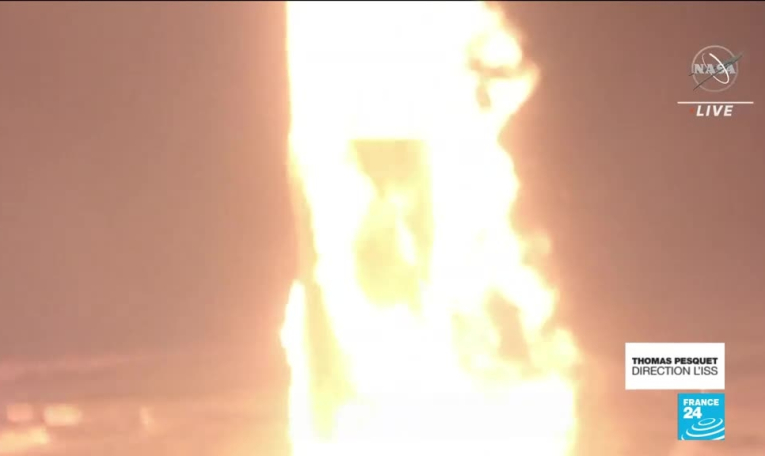Thomas Pesquet vers l'ISS : décollage réussi de la fusée SpaceX pour la mission Crew-2