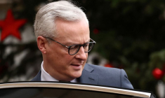 Le ministre français de l'Économie, des Finances, de l'Industrie et de la Sécurité numérique Bruno Le Maire