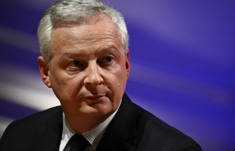 Bruno Le Maire, le 20 juin 2024, à Paris ( AFP / JULIEN DE ROSA )