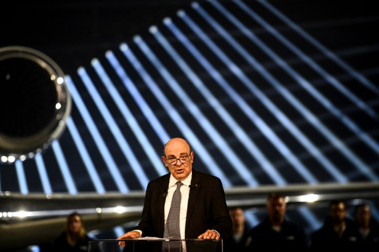 Eric Trappier, le 10 mars 2026, à Bordeaux ( AFP / CHRISTOPHE ARCHAMBAULT )