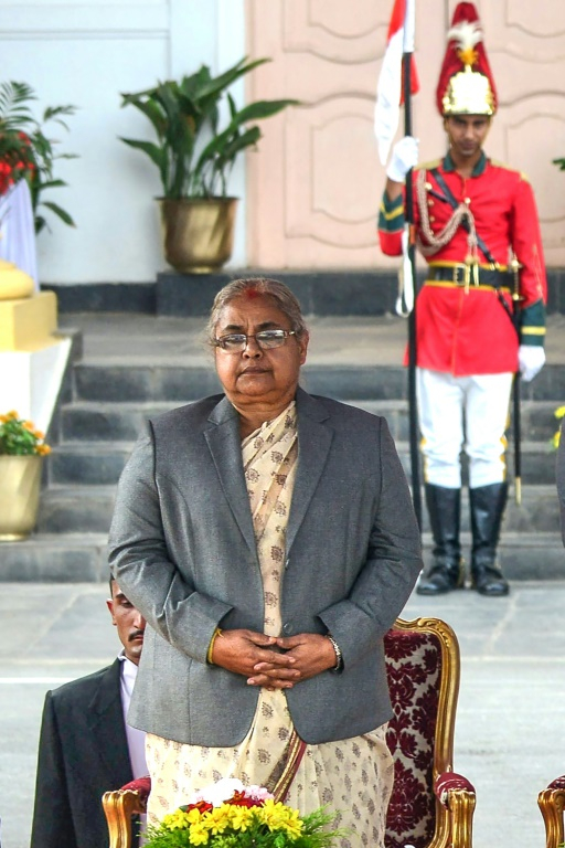 La magistrate Sushila Karki, le 4 août 2016 à Katmandou, au Népal ( AFP / Prakash MATHEMA )