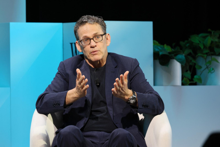 Bill Anderson, PDG de bayer, le 21 mai 2024 à New York. ( GETTY IMAGES NORTH AMERICA / DIA DIPASUPIL )