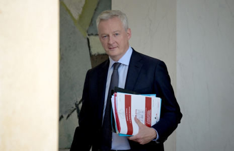 Bruno Le Maire à Paris, le 26 juin 2024. ( AFP / BERTRAND GUAY )
