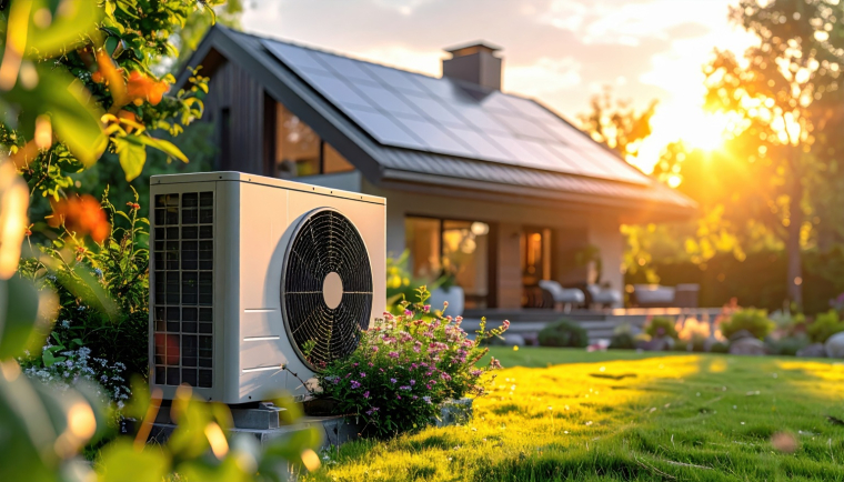 Des panneaux solaires thermiques peuvent &ecirc;tre fabriqu&eacute;s localement, et quatre m&egrave;tres carr&eacute;s suffisent pour un chauffe-eau individuel. (cr&eacute;dit: Adobe Stock/photo g&eacute;n&eacute;r&eacute;e par IA)