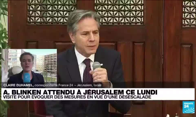 Antony Blinken attendu à Jérusalem : les Etats-Unis plaident pour un "apaisement des tensions"