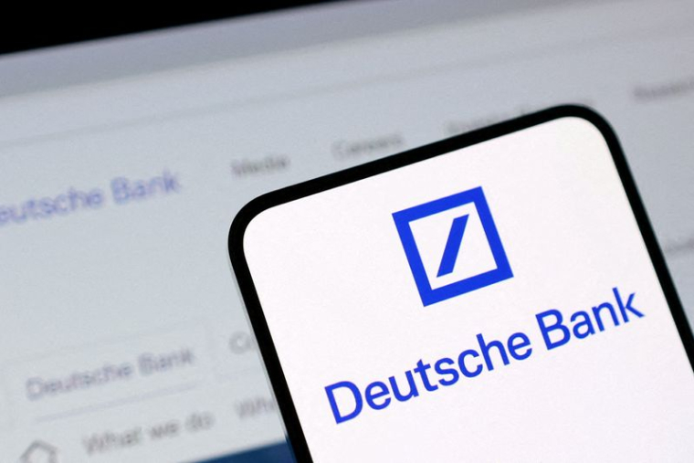 Illustration représentant le logo de la Deutsche Bank