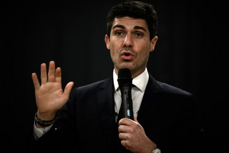 Aurelien Pradie, le 24 février 2024, à Pessac ( AFP / PHILIPPE LOPEZ )