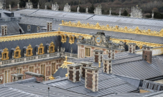 Les toits du château de Versailles, le 10 décembre 2020 ( AFP / ALAIN JOCARD )