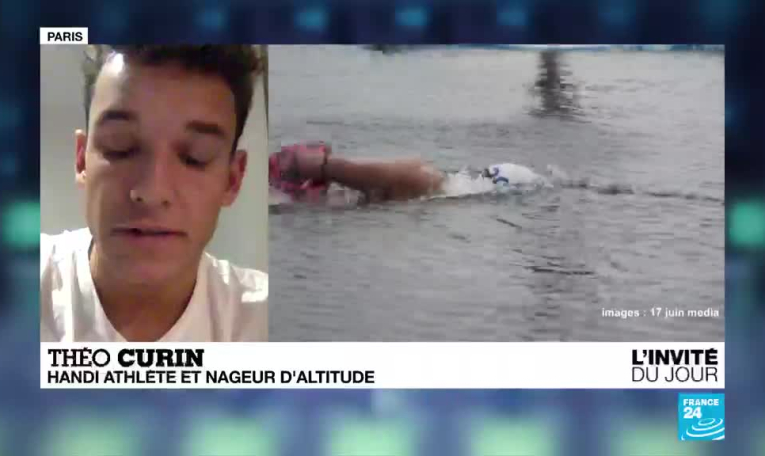 Théo Curin, handi-athlète : "J'aimerais qu'un jour la différence soit normale"