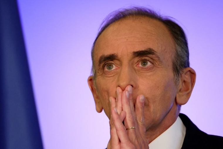 FRANCE/ÉLECTION: ZEMMOUR DONNÉ AU SECOND TOUR FACE À MACRON PAR UN SONDAGE