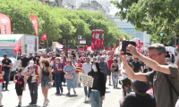 1er-Mai: départ du cortège à Paris
