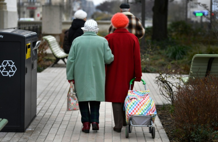 Naissances en baisse, décès en hausse... Si les tendances démographiques actuelles se poursuivent, un pic à 69,8 millions d'habitants serait atteint en France en 2037  ( AFP / GERARD JULIEN )