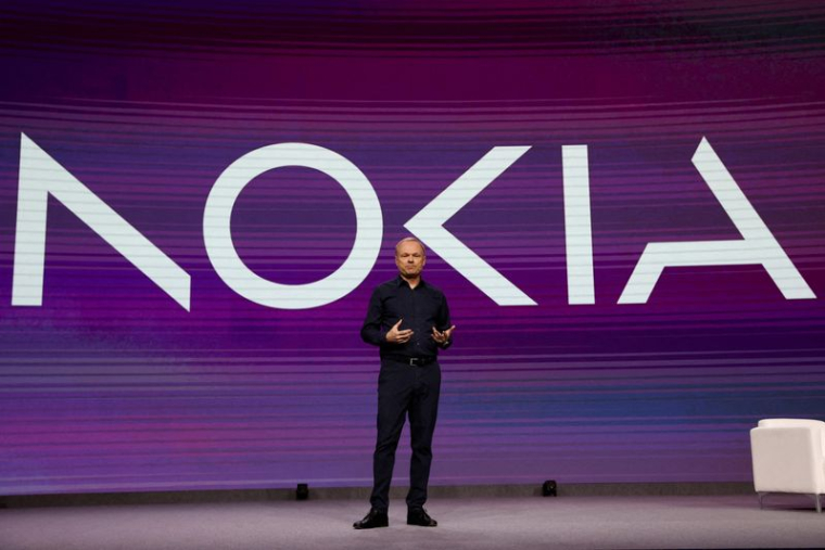 Le DG de Nokia lors du congrès de la GSM Association à Barcelone