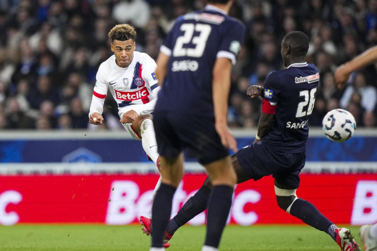 Le PSG fait une queue de poisson à Dunkerque