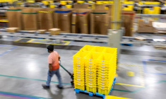Le centre de distribution d'Amazon à Robbinsville