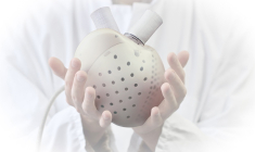 La prothèse de coeur intégrale Carmat. (crédits : Carmat)