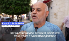 Des Palestiniens de Cisjordanie réagissent au discours de Netanyahu à l'ONU