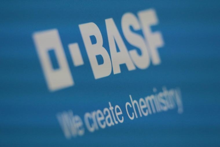 Un insecticide interdit en France a été retrouvé sur le site du géant allemand de la chimie BASF à Genay, près de Lyon ( AFP / DANIEL ROLAND )