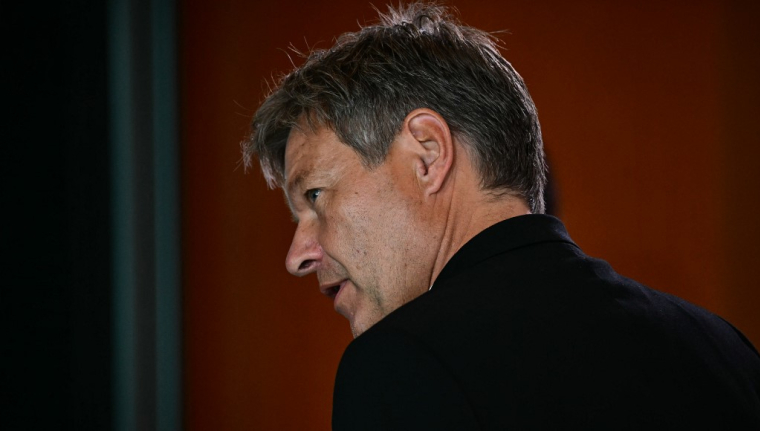Robert Habeck, à Berlin, le 4 septembre 2024 ( AFP / TOBIAS SCHWARZ )