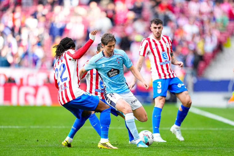 Le Celta s'impose contre l'Atlético et peut rêver de la Ligue des champions