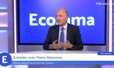 Pierre Moscovici : "Il faut que le budget 2025 soit voté avec un déficit autour de 5% car notre crédit est en jeu !"