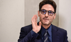 Le PDG du groupe MFE Pier Silvio Berlusconi,en 2020 ( AFP / MIGUEL MEDINA )