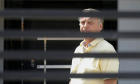 L'ex-président brésilien dans la villa où il est en résidence surveillée, le 3 septembre 2025, à Brasilia ( AFP / Sergio Lima )