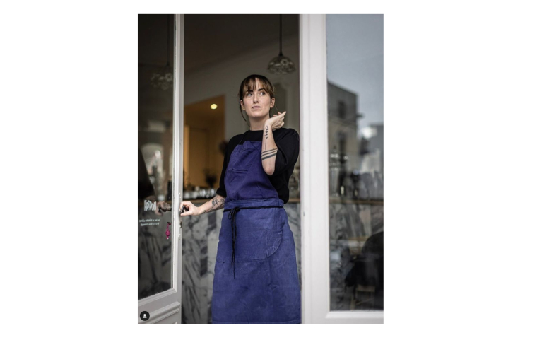 La minutie de la cheffe se retrouve dans les assiettes (Capture Instagram @_pauline_sene_)