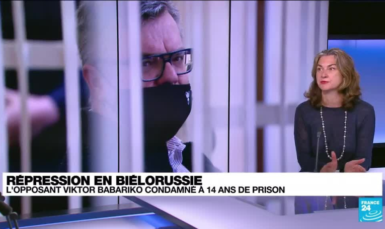 Répression en Biélorussie : l'opposant Viktor Babariko condamné à 14 ans de prison