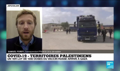Territoires palestiniennes : un premier lot de vaccins russes arrive à Gaza