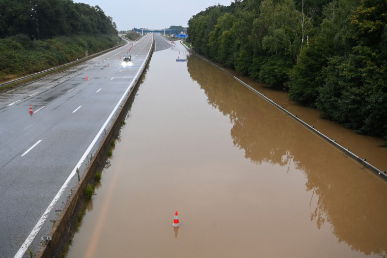 Chartres, le 20 août 2025. ( AFP / JEAN-FRANCOIS MONIER )