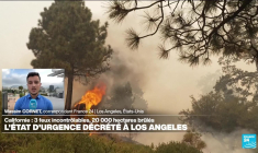 Californie : les incendies menacent près de Los Angeles, rasant des maisons