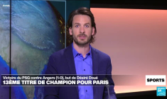 le PSG remporte son 13e titre en battant tranquillement Angers