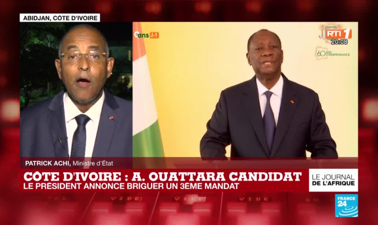 Côte d'Ivoire : Alassane Ouattara candidat à un 3e mandat