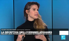 Ces adolescentes afghanes déterminée à retourner en cours