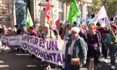 Manifestation pour le droit à l'avortement à Paris