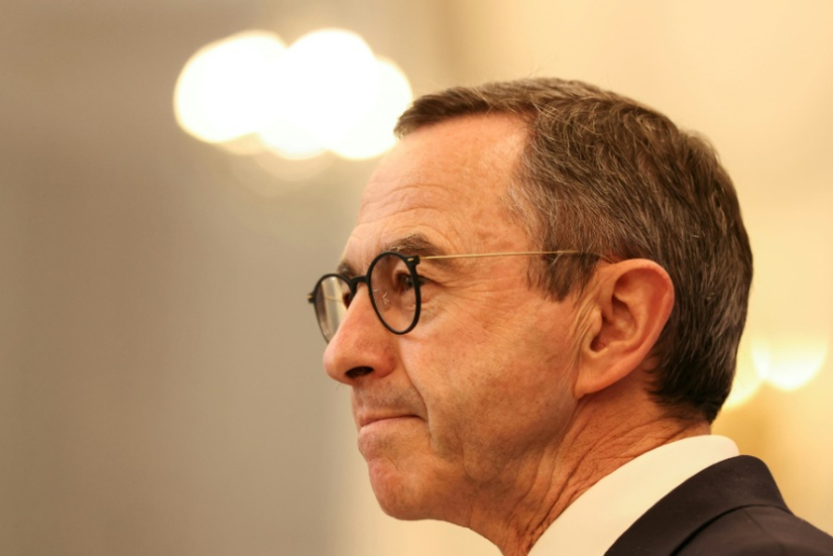 Bruno Retailleau le 13 octobre 2025, à Paris ( AFP / Alain JOCARD )