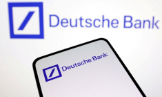 Illustration du logo de la banque allemande Deutsche Bank