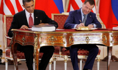 Signature de l'accord New START au Château de Prague