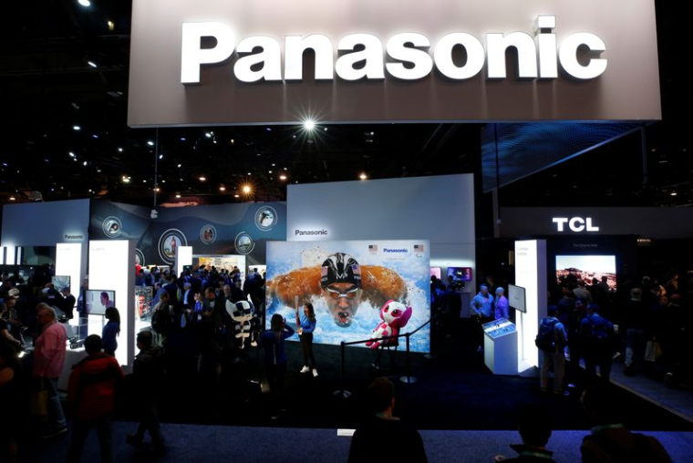 Le stand Panasonic au CES 2020 à Las Vegas