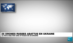 L'Ukraine attaquée par 38 drones russes, notamment dans la région d'Odessa