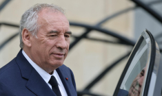François Bayrou à l'Elysée, le 16 juillet 2025. (  / Ludovic MARIN )