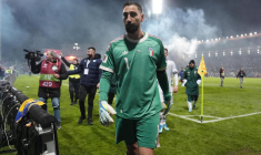 L'antisèche de Donnarumma, volée par un Bosnien, vendue aux enchères