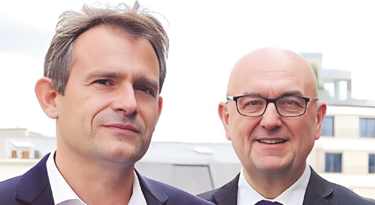 Lionel Pellicer, cofondateur de Phiadvisor Éric Galiègue, fondateur de Valquant. (© DR)