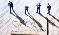 Bourse figurines et graphiques (Crédits: Adobe Stock)