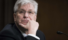 Christopher Waller, à Washington le 13 février 2020. ( GETTY IMAGES NORTH AMERICA / SARAH SILBIGER )