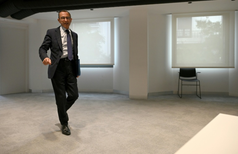 Bruno Retailleau lors d'un déplacement à Madrid, le 22 juin 2026 ( AFP / JAVIER SORIANO )