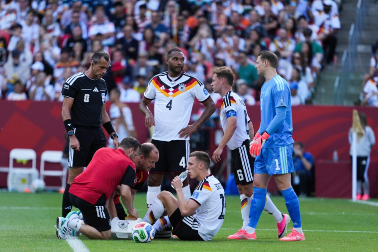 Un cadre allemand forfait pour le reste du Mondial ?