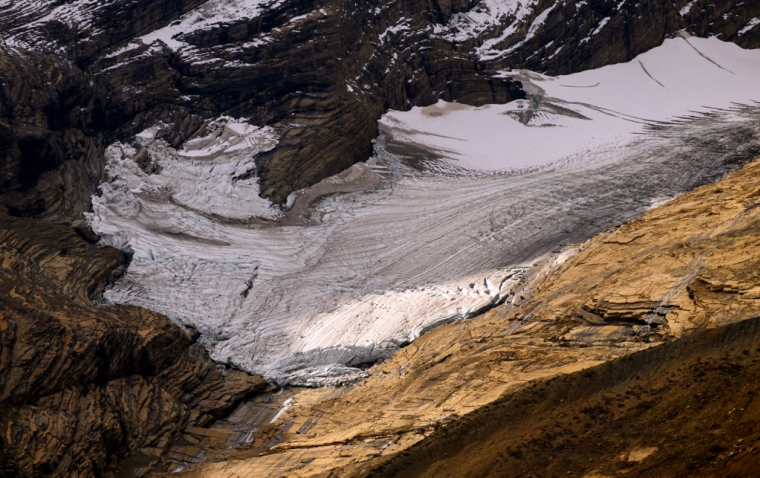 Le glacier Jackson, aux États-Unis, a reculé de 40% depuis 2015. (illustration) ( AFP / JOSH EDELSON )